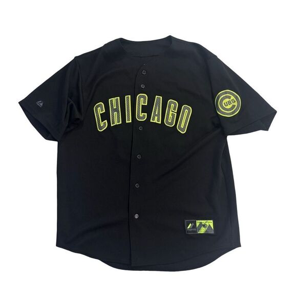 Majestic Other - Black Chicago cubs starlin Castro limited edition jersey size XL majestic